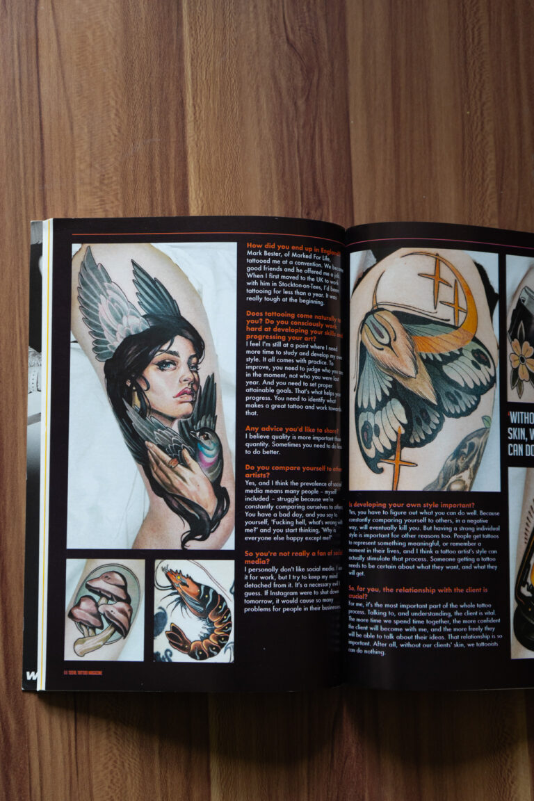 Malin.Tattoo TotalTattoo magazine
