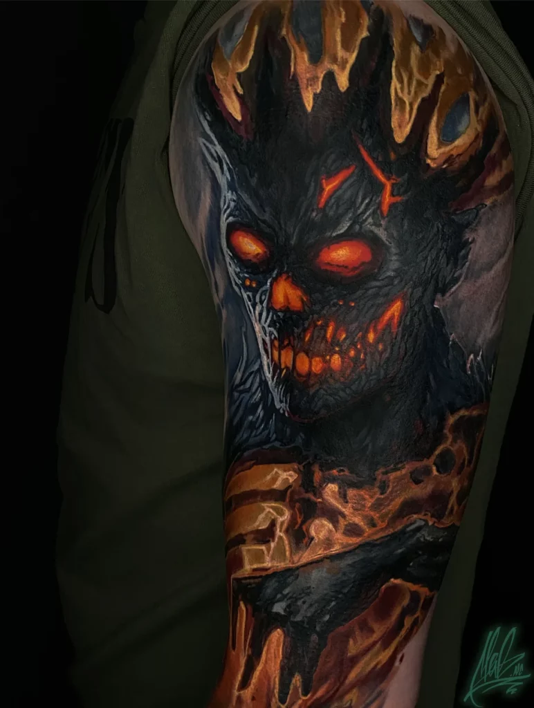 Fantasy creatures and scenes