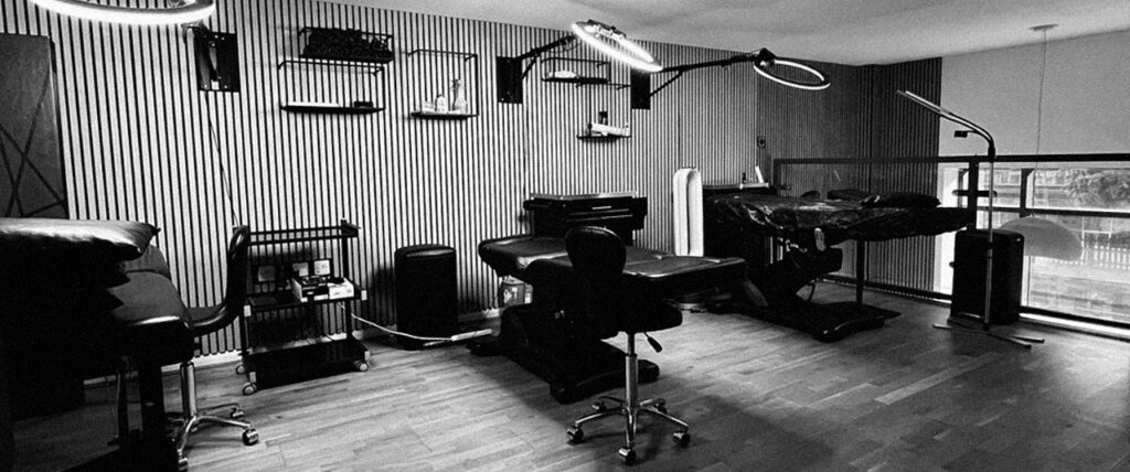 Tattoo studio Label Kensington London