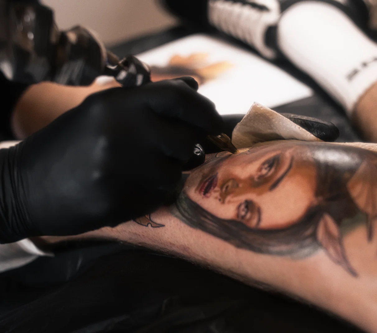 Tattoo design illustrating Fine Line Tattoo Placement Guide Cover